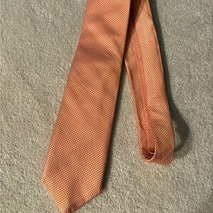 Robert Talbott Orange Geometric Tie